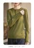Women's Lightweight Knit Round Neck Sweater for Spring/Autumn