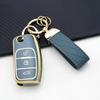 TPU Car Key Case For Ford Focus 2/Falcon/Escape/Galaxy/Kuga/B-Max/C-Max/Ecosport/Fiesta Shell Fob Cover Holder With Key Chain