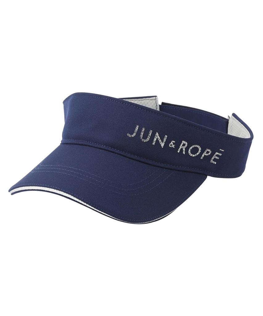 Jun & Rope Glitter Visor for Women ERU15010 Navy (40)