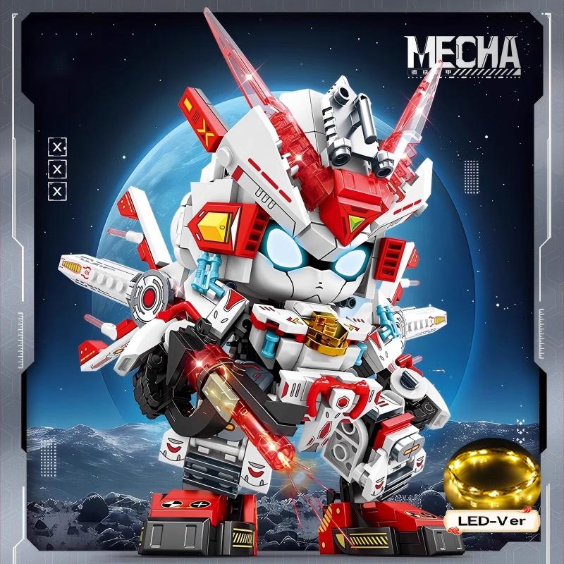 2025 STEM Building Blocks Kit, DIY Mecha Robot Model Educational Construction Toys for Kids Ages 8-12, Creative Birthday Gift