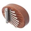 Mini Tumme Piano Söt Bärbar Finger Kalimba med 8 Tangenter för Barn Vänner på Semester