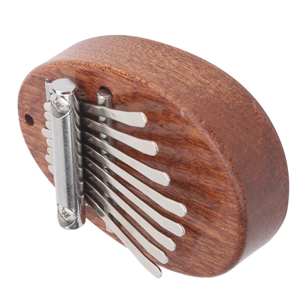 Mini Tumme Piano Söt Bärbar Finger Kalimba med 8 Tangenter för Barn Vänner på Semester