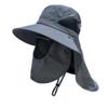 Sunscreen men's summer fishing hat face cover bucket hat UV protection sun hat outdoor sun protection hat