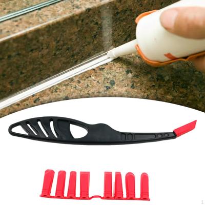 Angle Squeegee Tool for Glass Glue Application And Tile Edge Repair