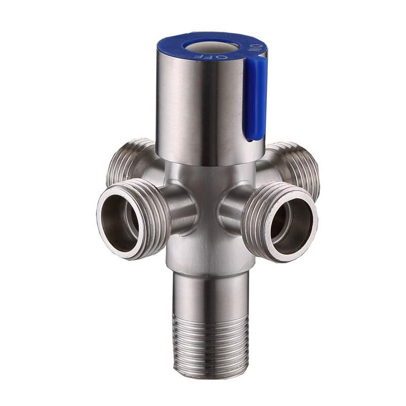 LANGZHIWEN 304 Stainless Steel Multi-Outlet Angle Valve