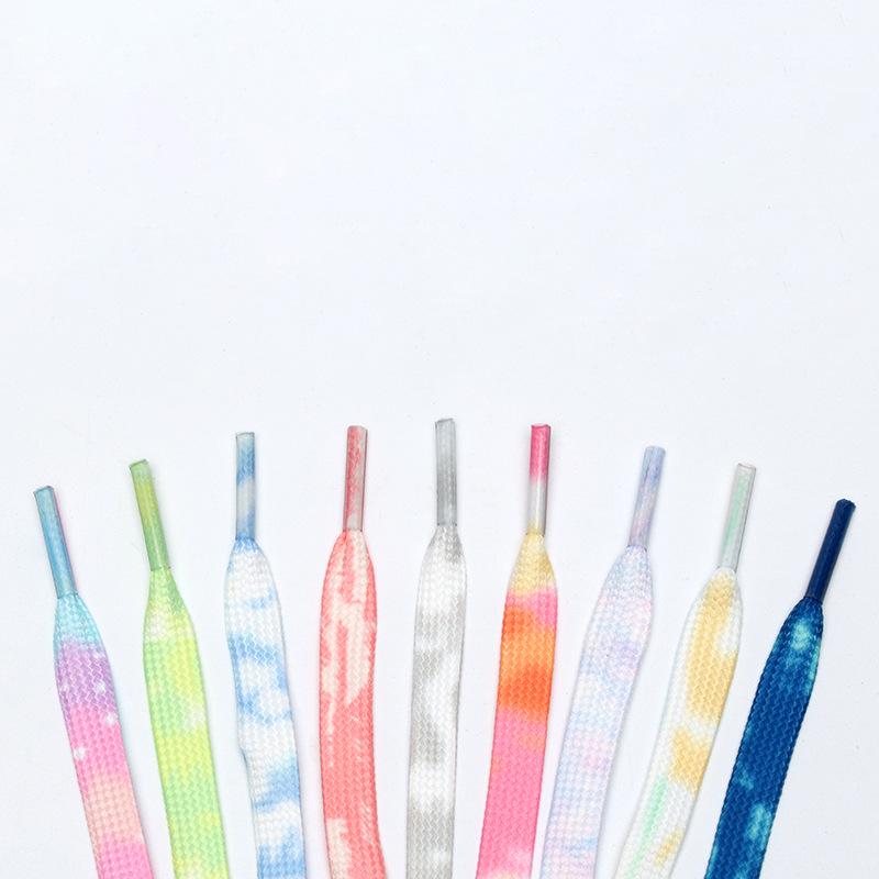 Lacci colorati Tie-Dye per Sneakers: Perfetto per Tavola, Tela e Scarpe Air Force One