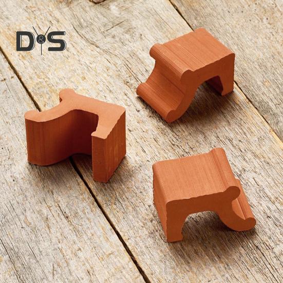 3 Pcs Resin Flower Pot Feet Reusable Plant Pot Riser Outdoor Indoor Potted Plants Planter Support Feet for Flowerpot with Straight or Flat Edge