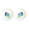 Ecuelle Double - TRIXIE - Céramique - 2 X 0,15 L - Ø 11 Cm - Blanc Pour Chat