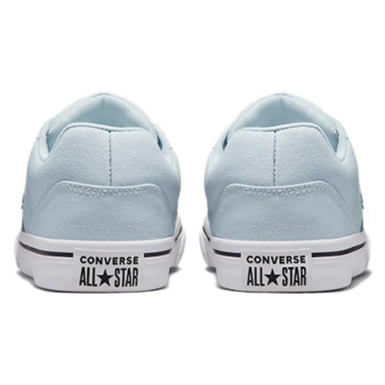 Converse El Distrito 2.0 Lace-Up Casual Slip-Resistant Durable Low-Top Skate Shoes Unisex Sneaker White Black A03485C