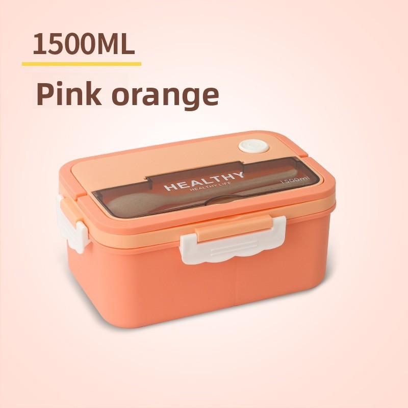 Modern Minimalist Plastic Lunch Box With Microwave Heating For Adults And Kids