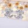 BELLA BOX New Personalized Silver Needle C-letter Stud Earrings For Women, A High-end Cross-border Bestseller Of Earrings And Accessories