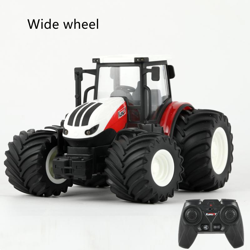 Dálkově ovládaný traktor RC Farmářský náklaďák Auto Přívěs 2.4G Farmářský simulátor Nákladní auto Miniaturní zemědělské vozidlo Hračky Model Děti Chlapec
