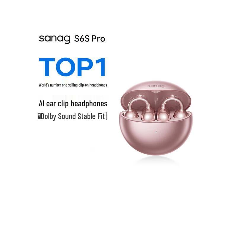 Sena S6S Pro AI Open-Ear Bluetooth Sport Headphones