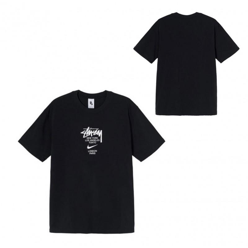 Camiseta de Algodón Streetwear para Hombre y Mujer Corte Holgado Manga Corta Camiseta Gráfica Casual Unisex Cuello Redondo