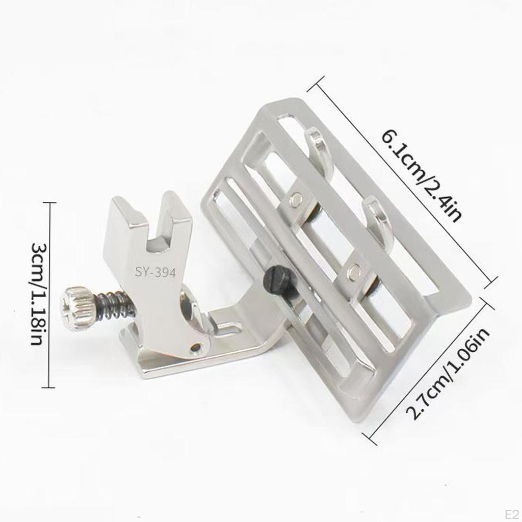 Presser Foot Adjustable Width Lightweight Professional Multifunctional Steel Replacement Attachment