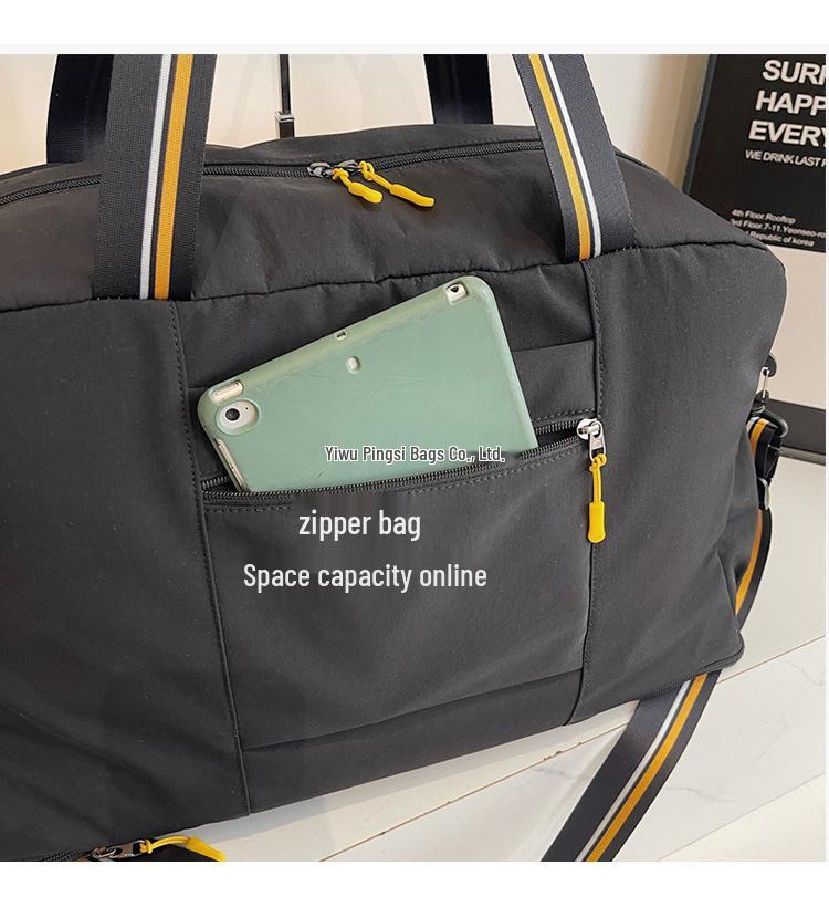 Unisex Large Capacity Travel Bag - Portable Crossbody for Business Trips & Fitness