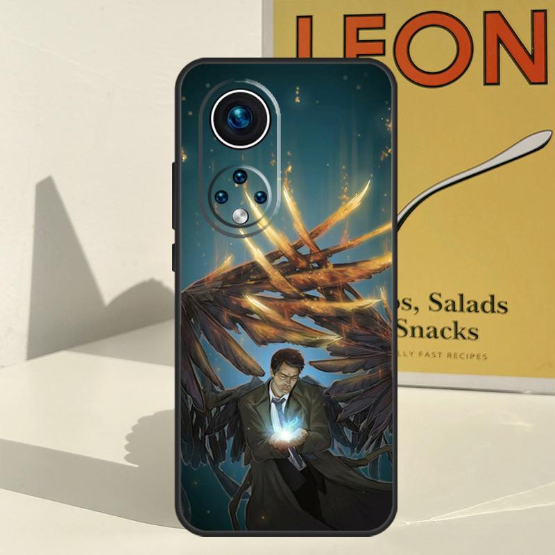 Supernatural Castiel Angel Case For Honor 200 Magic 7 5 6 Pro Honor X9c X9b X9a X8b X8a X8 X9 50 70 90 Lite Back Cover