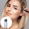 Eyebrow Brush for Women, 2 Pieces Eye Lash Brush Dual-Ended Angled Eyeliner Mascara Brushes Professional Eyebrow Spoolie Brushes Tool for Women Girls