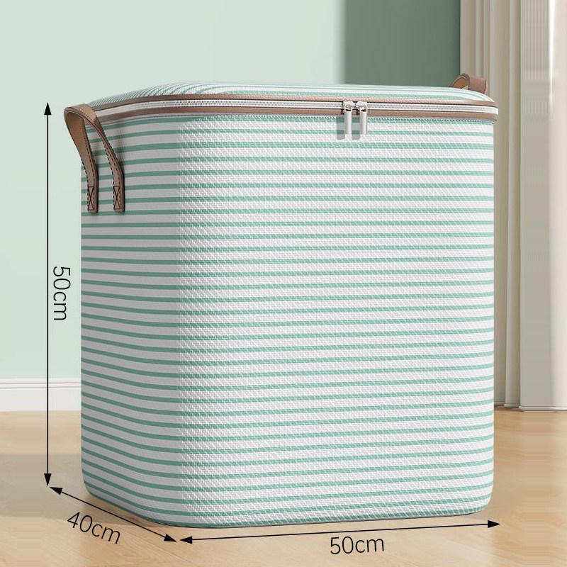 

Clothes & Quilts Storage Bags, Durable Cotton Wardrobe Organizers for Packing & Moving