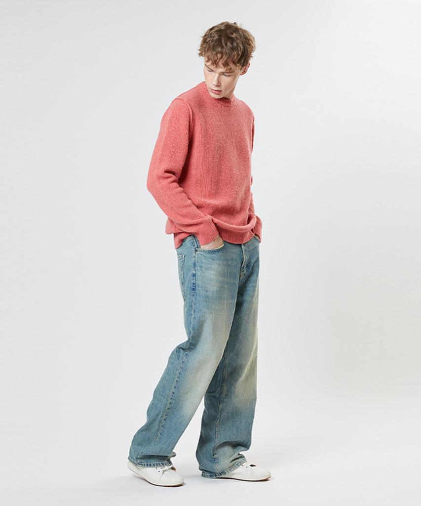 AVEN Baby Alpaca Wool Knit Orange