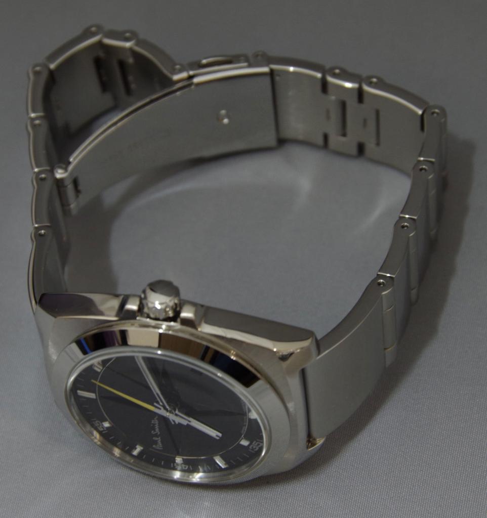 Paul Smith Men's Watch Closed Eyes Black PSA42-130