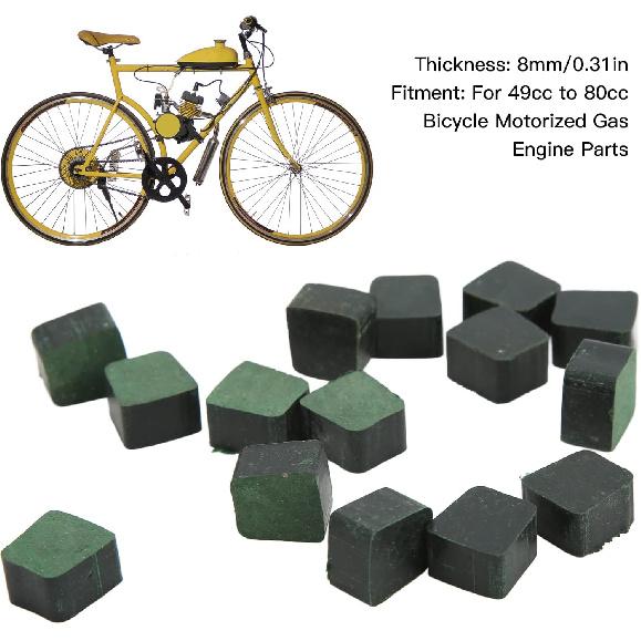 

Acouto Motorized Clutch Pads 15pcs/Set Engine Clutch Pads Shape Green Replacement for Motorized Bike Gas Engine Parts