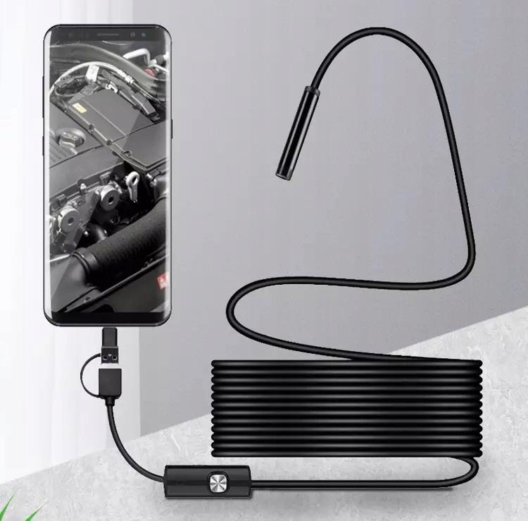 Endoscope Camera 6Xled Inspection Android Pc