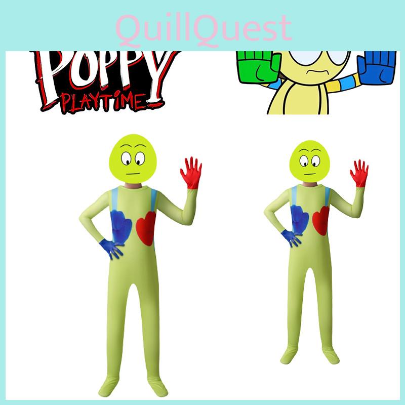 Fun Kids Poppy Playtime Bodysuit Costume For Parties And Cosplay Activities