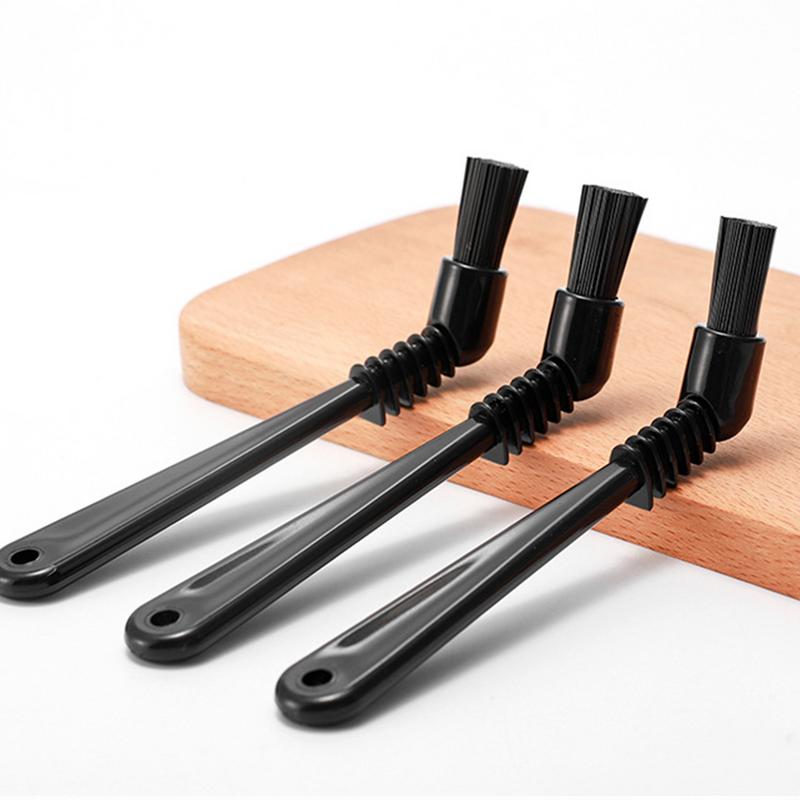 Coffee Brush Espresso Machine Cleaning Brush Dirt Cleaning Plastic Handle Brush Cleaner Coffee Grime Cleaning Tool