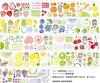 Molinta Masking Washi Tape for Fruit DIY Cute Interior Planner Tape Tape, Girls, Corner, Planner, Album, Scrapbooking, Gift, Stickers, Decoration,