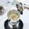 Stainless Steel Italian Mocha Kettle Shock-resistant Hand Brewing Coffee Pot  Stove