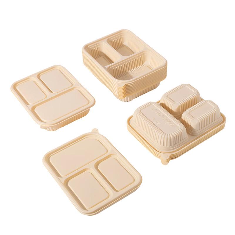 Handun Disposable Degradable Corn Starch Takeaway Container