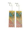 Japanese Style Demon Slayer Mutsuki Haya Female Demon Earrings