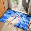 Clippers Ice Rug Office Carpet Non-Slip Mat, Chair Rug Floor Covering for Gaming, Bedroom, Living Room , Home Decor Christmas Gift