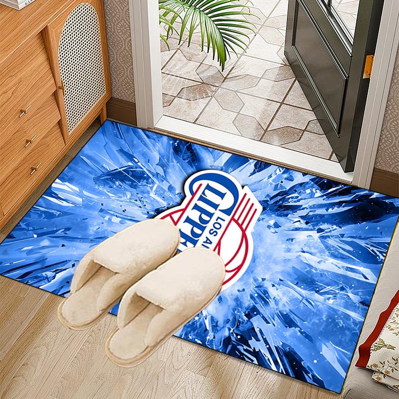 Clippers Ice Rug Office Carpet Non-Slip Mat, Chair Rug Floor Covering for Gaming, Bedroom, Living Room , Home Decor Christmas Gift