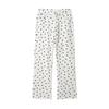ZA Foreign Trade Wholesale European and American Style French Women's Clothing Fashion Versatile Temperament Casual Low Waist Polka Dot Wide Leg Jeans
