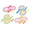1 Pair Tennis Rackets with 2 Ball Set Beach Garden Outdoor Indoor Sports Game Toy Gift for