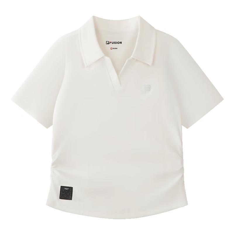 FILA FUSION Women s Slim Fit Polo Knit T-Shirt L