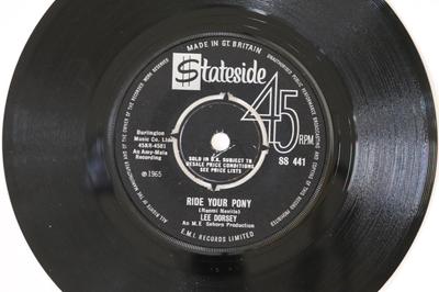 7-Zoll-Schallplatte LEE DORSEY - Ride Your Pony / Kitty Cat Song SS441 Stateside 1965 UK Soul/Funk Gebraucht