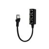Digital Cables LAN Ethernet Extender Adapter Cable RJ45 Connector Network Connector RJ45 Splitter