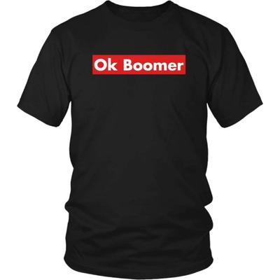Bingeprints Ok Boomer T-shirt - Tendance Meme Millennial Drôle Humour Tendance Gen X Drôle T-shirt