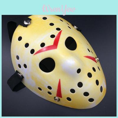 Máscara Assustadora Jason de Halloween Filme de Terror Fantasia de Hóquei Moda de Halloween