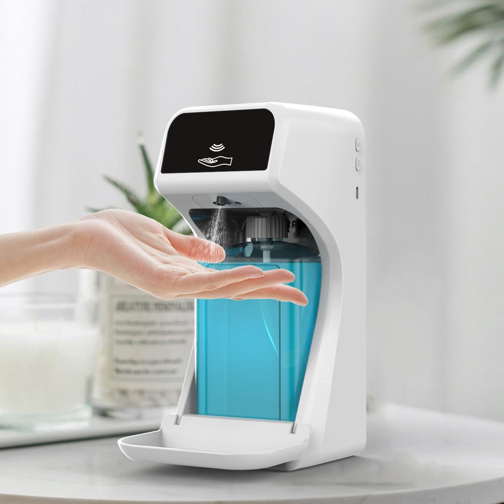 China Hot-selling F12 Automatic 1000ml Hand Free Soap Dispenser Battery Operated