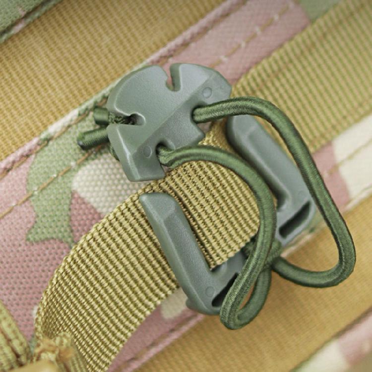 5Pcs Backpacks Buckle Carabiner Clip Outdoor Camping Bag Hanger Hook Clamps Carabiner Elastic Buckle Hunting Accessories