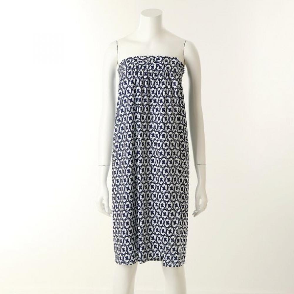 Venus Aw Stretchable Comfortable Geometric Golf Gown Vgn3958l Navy (NB)/85
