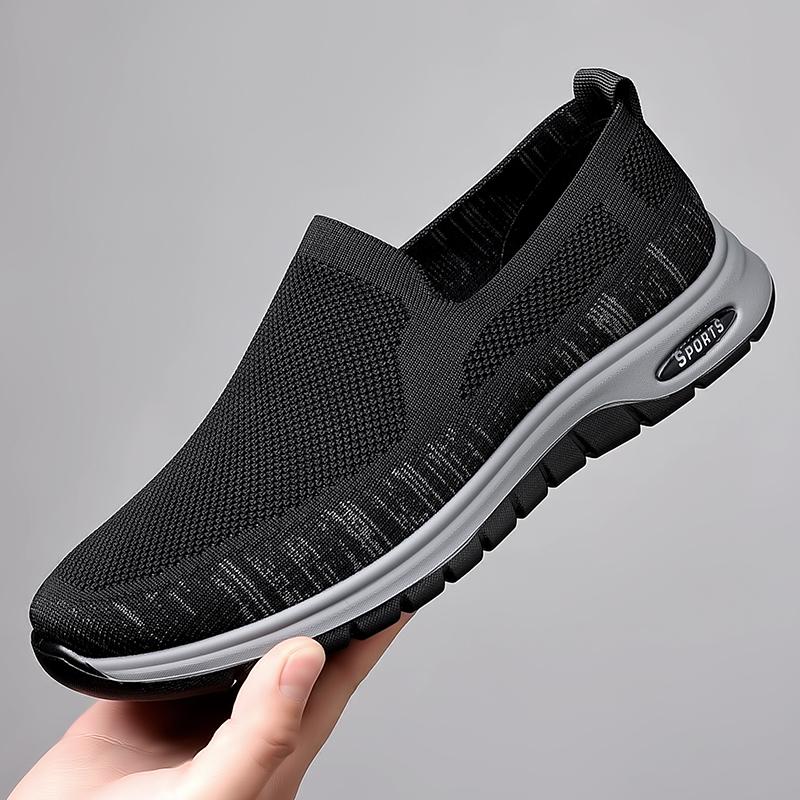 Fashion Handmade Summer Canvas Shoes for Man Breathable Fashion Men's Sneakers Outdoor Casual Loafers Walking Sock Shoes Tenis Masculin