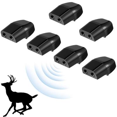 Deer Whistles for Cars, 4 Pack Truck Deer Whistle, Animal Warning Whistle, Deer Antler