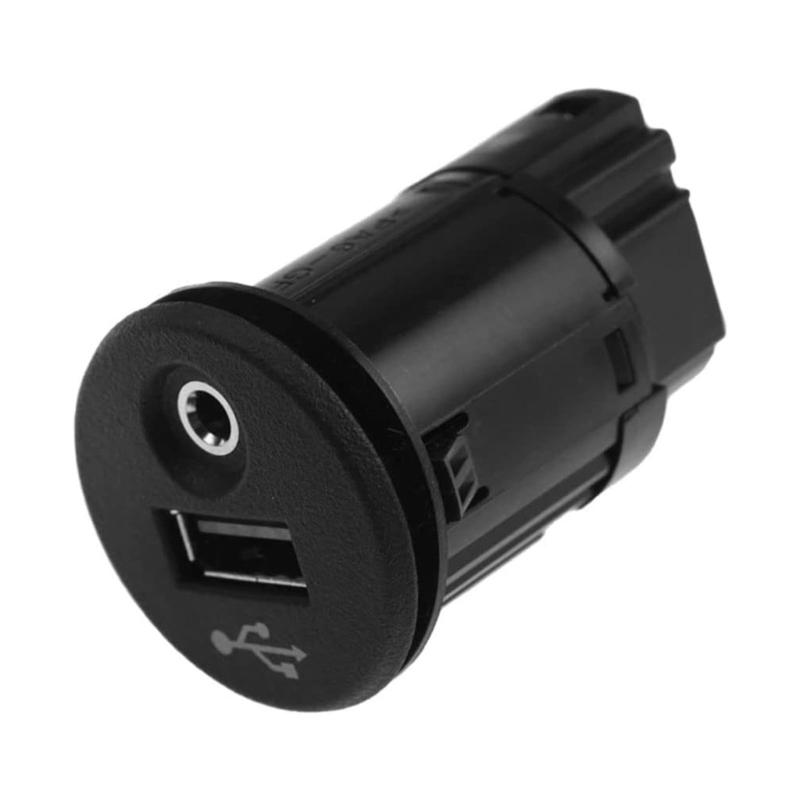 

Automotive Sound System Auxiliary 3.5mm Port Adapter USB Plug 28023-BH00C For Frontier 2011-2019 1