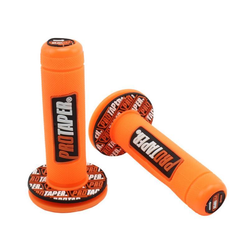 Motorcycle Rubber Grips 7/8" Handlebar Grips Universal Dual Soft Rubber For Pit Dirt Bike Off-Road Motocross Accessories
