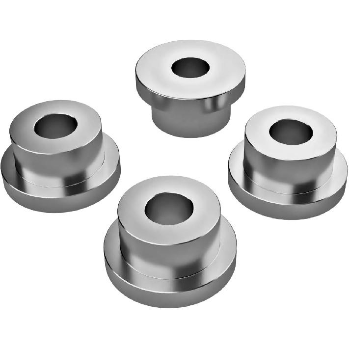 CNC Solid Billet Handlebar Riser Bushings Compatible With Harley Softail Dyna Sportster 1984-2016,Low Rider,Street Bob,CVO,Super Glide,Wide